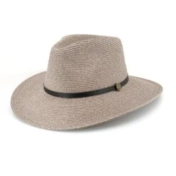 Darby Fedora Hat - Camel Mix