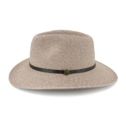 Darby Fedora Hat - Camel Mix -Cancer Council Supplies Shop RM615MixCamelDARBY side