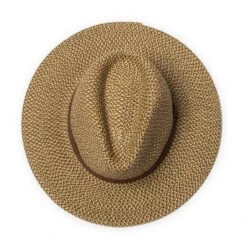 Outback Lightweight Fedora Hat - Chocolate 14 Outback Lightweight Fedora Hat - Chocolate -Cancer Council Supplies Shop RM733ChocolateAbove