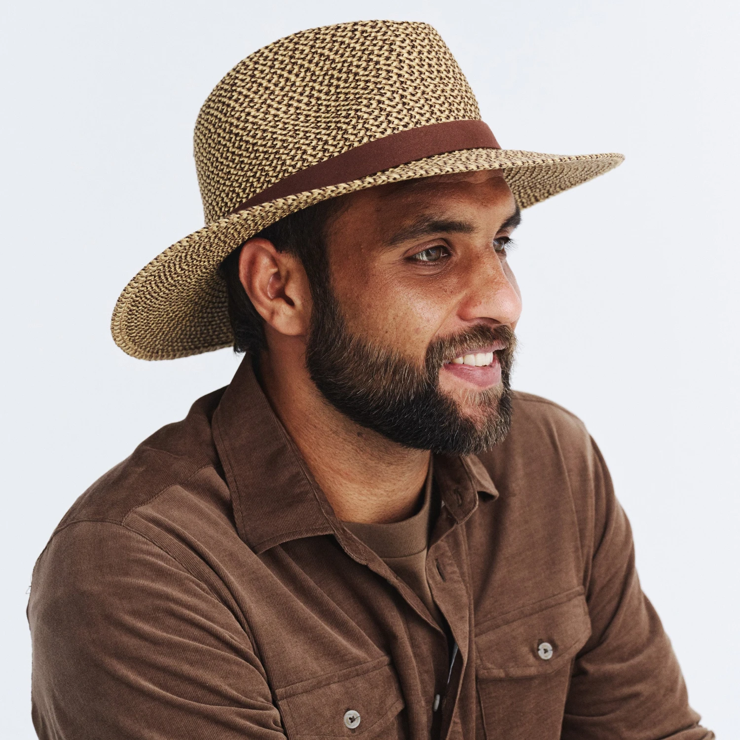 Outback Lightweight Fedora Hat - Chocolate 4 Outback Lightweight Fedora Hat - Chocolate - Image 2