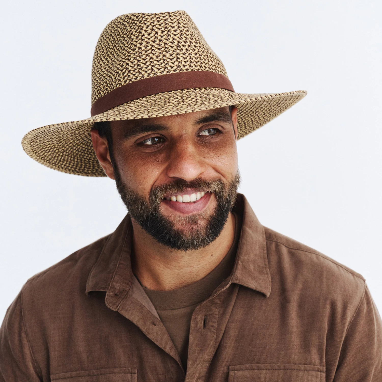 Outback Lightweight Fedora Hat - Chocolate 3 Outback Lightweight Fedora Hat - Chocolate