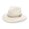 Outback Lightweight Fedora Hat - Ivory -Cancer Council Supplies Shop RM733IvoryIvoryAngle