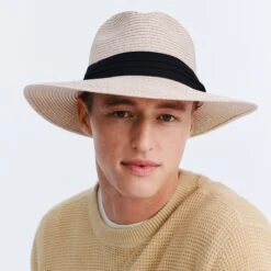 Perry Fedora Hat - Oatmeal 11 Perry Fedora Hat - Oatmeal -Cancer Council Supplies Shop RM861OatmealPERRYMens 1
