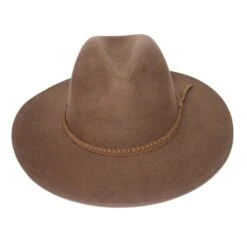 Blake Felt Fedora Hat - Chocolate -Cancer Council Supplies Shop RM902Blake Chocolate 3