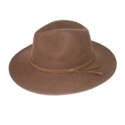 Blake Felt Fedora Hat - Chocolate -Cancer Council Supplies Shop RM902Blake Chocolate 4