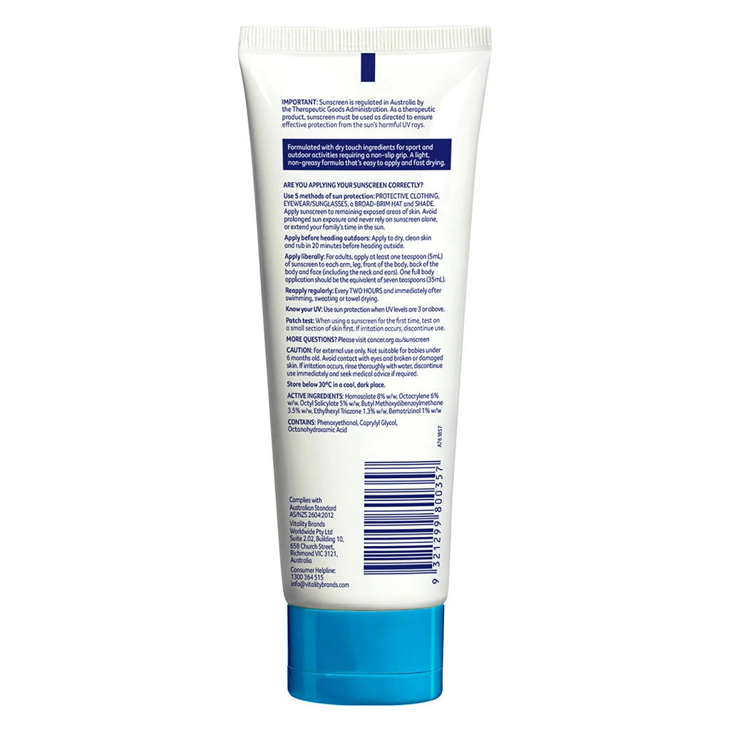 Sport Dry Touch Sunscreen SPF50+ 110ml 5 Sport Dry Touch Sunscreen SPF50+ 110ml - Image 3