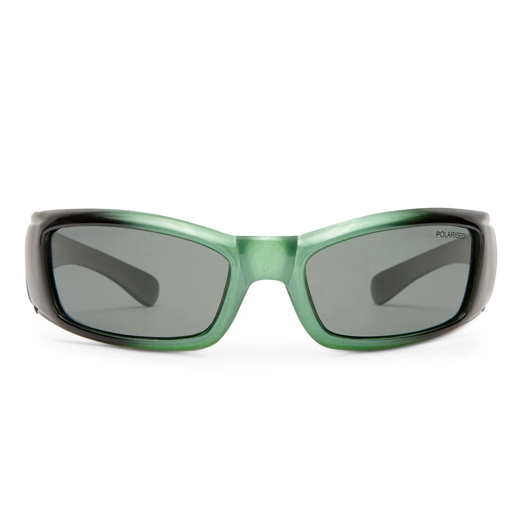 Shark Sunglasses - Green/Black 4 Shark Sunglasses - Green/Black - Image 2